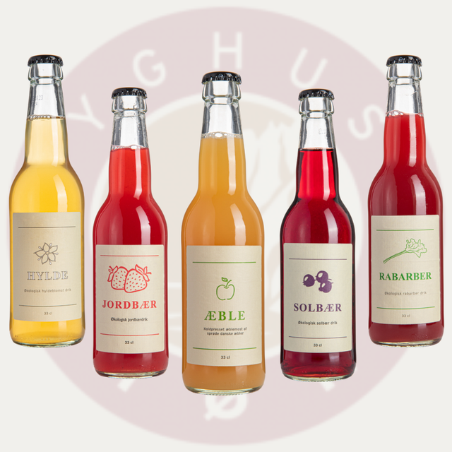 Økologisk Saft Mix kasse 24 stk