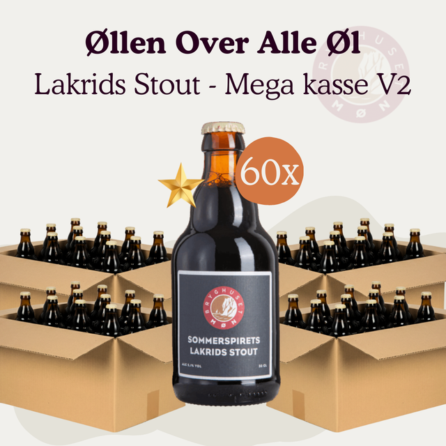 Sommerspirets Lakrids Stout Mega Deal 60 STK 0,33 cl