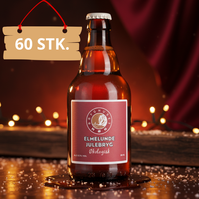 Elmelunde Julebryg Mega Deal 60 stk 0,33 cl.