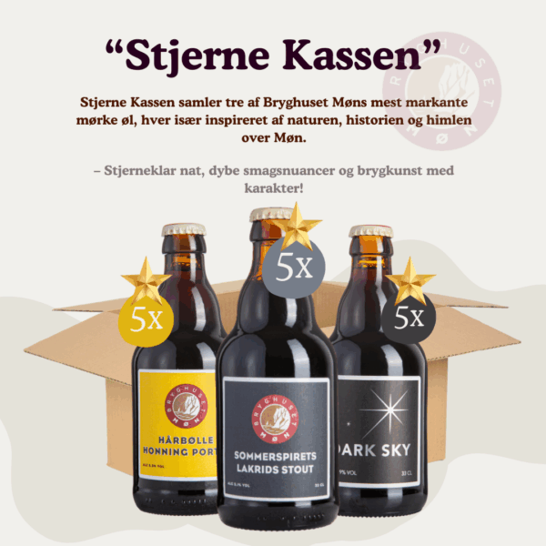 FORUDBESTILLING – Levering 22/24 Okt: Stjerne Kassen (15 x 33 cl. øl) - Billede 1