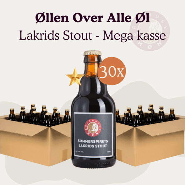 Sommerspirets Lakrids Stout Mega Deal 30 STK 0,33 cl - Billede 1