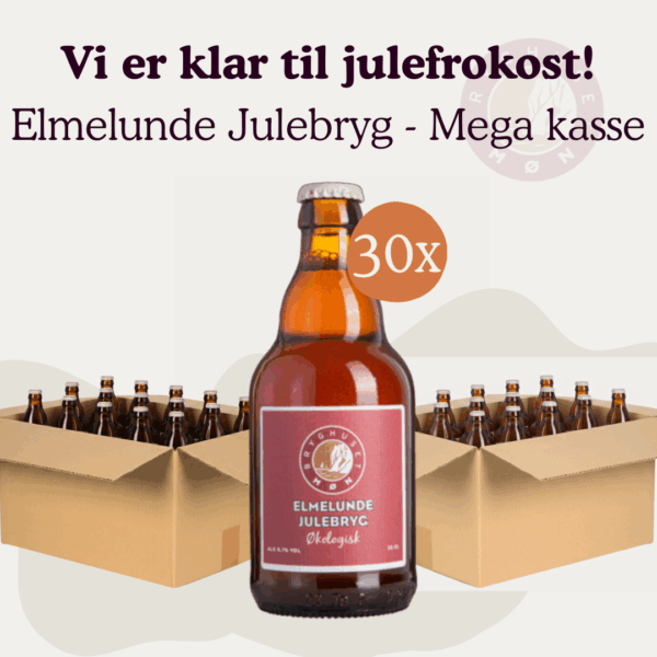 Elmelunde Julebryg Mega Deal 30 stk 0,33 cl. - Billede 1